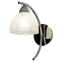 Бра Zungoli GRLSF-1601-01 Lussole белый 1 лампа, основание хром в стиле современный 