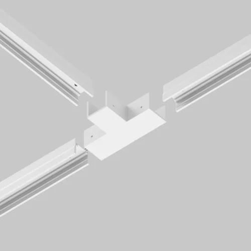 Коннектор T-образный для профиля Exility IP O-TR001-TC-W Maytoni белый в стиле хай-тек современный для светильников серии Exility IP exility ip уличная фото 4 Коннектор T-образный для профиля Exility IP O-TR001-TC-W Maytoni белый в стиле хай-тек современный для светильников серии Exility IP exility ip уличная фото 4