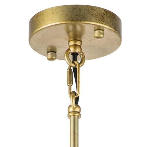 Светильник подвесной Firenze 725113 Lightstar золотой 1 лампа, основание золотое в стиле арт-деко  фото 2
