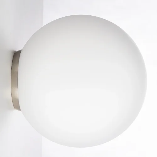 Светильник потолочный Ron CL941D20B1 Citilux белый на 1 лампу, основание хром в стиле современный шар фото 2 Светильник потолочный Ron CL941D20B1 Citilux белый на 1 лампу, основание хром в стиле современный шар фото 2