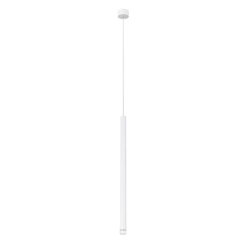 Светильник подвесной LED Solid A5570SP-1WH Arte Lamp белый на 1 лампу, основание белое в стиле современный трубочки