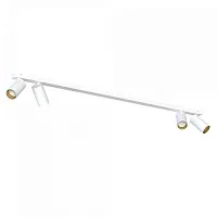 Спот с 4 лампами Mono 7776-NW Nowodvorski золотой GU10 в стиле современный Спот с 4 лампами Mono 7776-NW Nowodvorski золотой GU10 в стиле современный