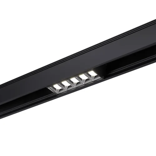 Трековый светильник LED для низковольтного шинопровода Kit 358523 Novotech чёрный для шинопроводов серии Kit чёрный фото 4