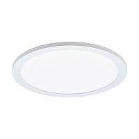 Светильник потолочный LED Sarsina 97501 Eglo белый 1 лампа, основание белое в стиле модерн хай-тек 