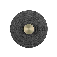 Бра LED Felt 7035/6WL Odeon Light серый на 1 лампу, основание бронзовое в стиле минимализм отражённый свет