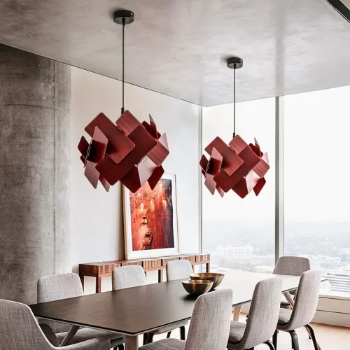 Светильник подвесной Escape by Ray Power 102029-26 ImperiumLoft красный на 1 лампу, основание чёрное в стиле современный фото 11 Светильник подвесной Escape by Ray Power 102029-26 ImperiumLoft красный на 1 лампу, основание чёрное в стиле современный фото 11