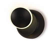 Бра LED Sota FW116 Ambrella light чёрный 1 лампа, основание чёрное в стиле хай-тек современный 