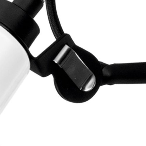 Бра с выключателем в розетку Loft 865617 Lightstar белый на 1 лампа, основание чёрное в стиле хай-тек  фото 5
