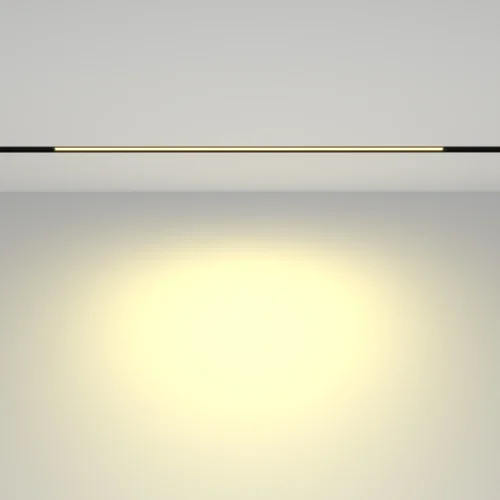 Трековый светильник Basis Exility 2700K 24Вт 120° TR030-2-24W2.7K-B Maytoni чёрный для шинопроводов серии Magnetic track system Exility чёрный фото 4