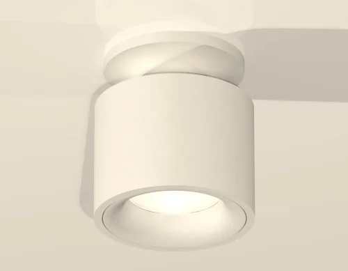 Светильник накладной Techno spot XS7510041 Ambrella light белый 1 лампа, основание белое в стиле современный хай-тек круглый фото 2