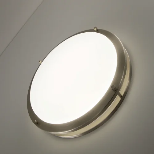 Светильник потолочный LED Бостон CL709321N Citilux белый 1 лампа, основание матовое хром в стиле современный  фото 4