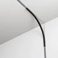 Коннектор радиусный внутренний R300 Magnetic track system Basity TRA172ICL-R300-11B Maytoni чёрный в стиле для светильников серии Magnetic track system Basity basity магнитная