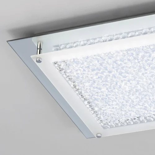 Люстра потолочная LED CRYSTAL 4582 Mantra прозрачная на 1 лампа, основание хром в стиле современный  фото 4