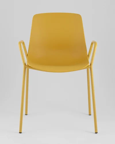 Стул Kaira, пластик горчичный УТ000039946 Stool Group, горчичный/пластик, ножки/пластик/горчичный, размеры - *815**** фото 2