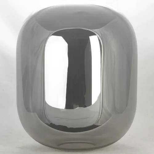 Бра LSP-8510 Lussole серый на 1 лампа, основание чёрное в стиле лофт  фото 4