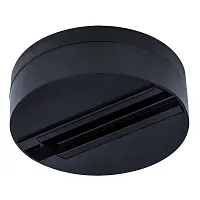 A510106 Шинопровод (трек) одноместный Чёрный Arte Lamp чёрный в стиле современный для светильников серии Track Accessories шинопровод однофазный