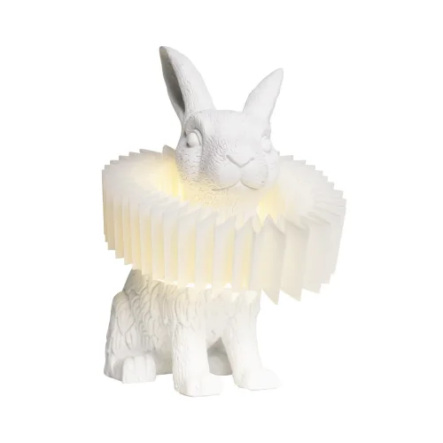 Настольная лампа LED Bunny 10117/C LOFT IT белая 1 лампа, основание белое смола полимер в стиле современный животные фото 5