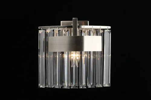 Бра Mariz APL.813.01.01 Aployt прозрачный на 1 лампа, основание никель в стиле классический  фото 3