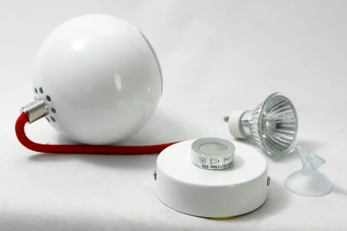 Спот с 1 лампой Dori LSP-9957 Lussole белый GU10 в стиле современный  фото 5