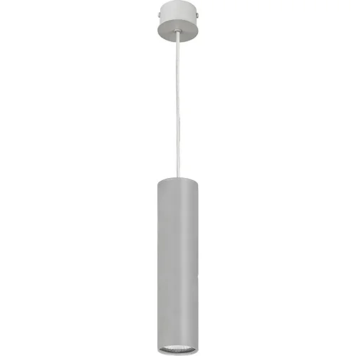 Светильник подвесной Eye Silver 5400-NW Nowodvorski серебряный 1 лампа, основание серебряное в стиле минимализм трубочки