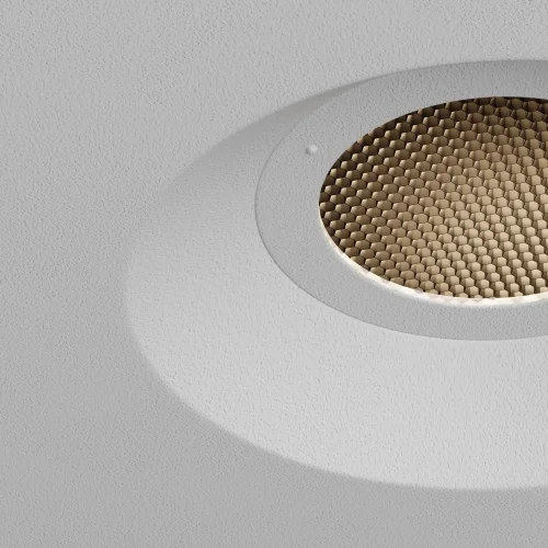 Светильник точечный Intro 2.0 DL136-GU10-W Maytoni белый на 1 лампу, основание белое в стиле современный круглый фото 15