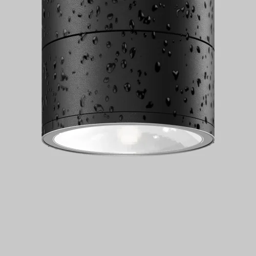 Накладной светильник LED Spin O310CL-L7GF3K Maytoni уличный IP54 графит чёрный 1 лампа, плафон графит чёрный в стиле современный LED фото 6