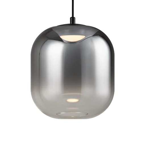 Светильник подвесной LED Ida FR6133PL-L4SM Freya серый чёрный на 1 лампу, основание чёрное в стиле современный фото 4