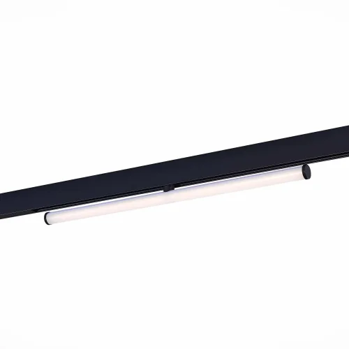 Трековый светильник магнитный LED ST803.446.10 ST-Luce чёрный для шинопроводов серии Skyline 48 чёрный