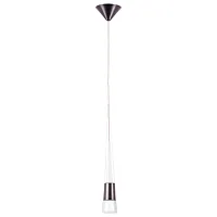 Светильник подвесной LED Cone 757011 Lightstar прозрачный 1 лампа, основание коричневое в стиле модерн 