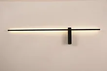 Бра LED Phoenix A2025AP-1BK Arte Lamp чёрный 1 лампа, основание чёрное в стиле минимализм современный отражённый свет