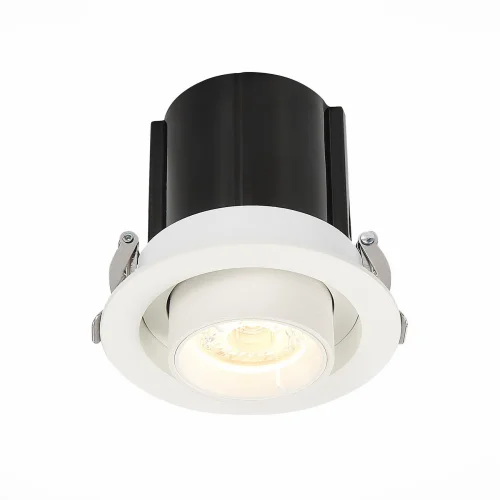 Светильник точечный LED ST702.138.12 ST-Luce белый 1 лампа, основание белое в стиле хай-тек  фото 2