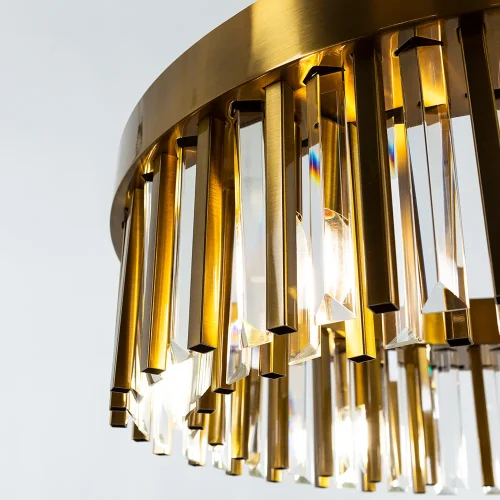 Люстра подвесная Francheska A1037SP-8PB Arte Lamp медь на 8 ламп, основание медь в стиле современный  фото 3
