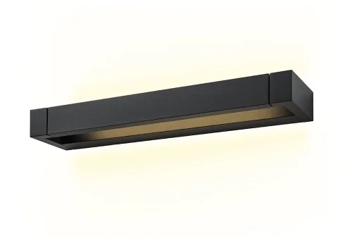Бра LED CLT 028W BL Crystal Lux чёрный на 1 , основание чёрное в стиле современный фото 5