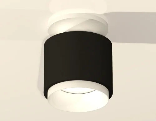 Светильник накладной Techno spot XS7511040 Ambrella light чёрный 1 лампа, основание чёрное в стиле хай-тек современный круглый фото 2