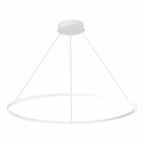 Светильник подвесной LED St605 Down ST605.543.46 ST-Luce белый 1 лампа, основание белое в стиле хай-тек кольца