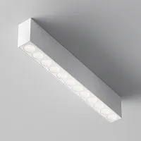 Светильник накладной LED Points C066CL-20W3-6K-W Maytoni белый на 1 лампу, основание белое в стиле современный хай-тек прямоугольник