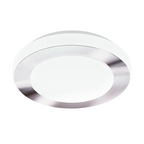 Светильник потолочный LED LED CARPI 95282 Eglo белый 1 лампа, основание хром серое белое в стиле минимализм современный 
