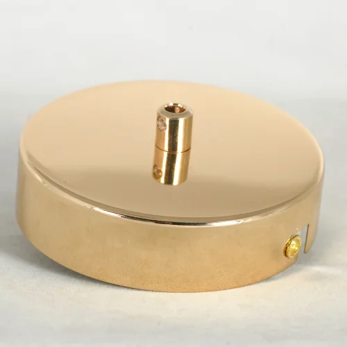 Светильник подвесной LSP-8725 Lussole прозрачный 1 лампа, основание золотое в стиле современный шар фото 4