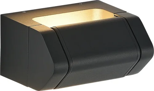 Настенный светильник LED уличный Protech SL9540.701.01 ST-Luce уличный IP54 серый на 1 лампу, плафон серый в стиле хай-тек современный LED фото 2