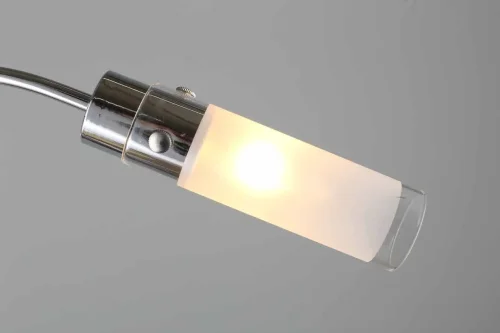 Люстра потолочная Лавароун (Lavarone) OML-28707-05 Omnilux белая на 5 ламп, основание хром в стиле современный фото 4