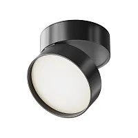 Светильник накладной LED Onda C024CL-L18B4K Maytoni чёрный 1 лампа, основание чёрное в стиле современный круглый