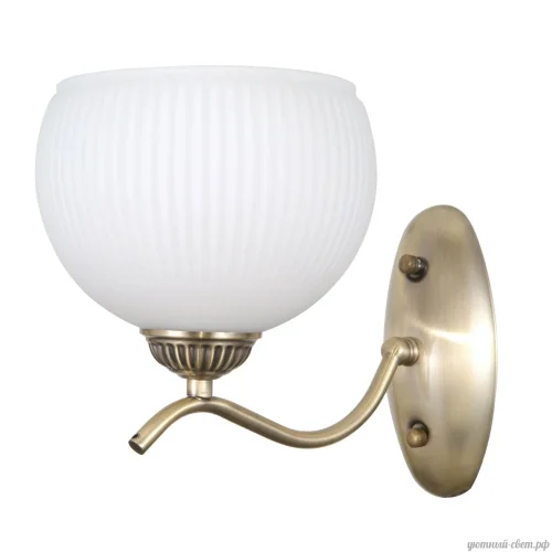 Бра Фелиция 347029901 MW-Light белый на 1 лампа, основание античное бронза в стиле классический 