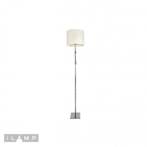 Торшер City LJ001 CR iLamp для чтения белый 1 лампа, основание хром в стиле современный американский

