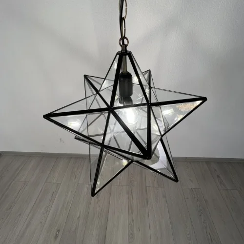 Светильник подвесной Star 189645-26 ImperiumLoft серый 1 лампа, основание чёрное в стиле современный  фото 14