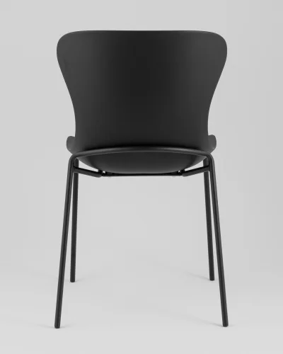 Стул Shaya, пластик черный УТ000040181 Stool Group, чёрный/пластик, ножки/металл/чёрный, размеры - *835**** фото 5