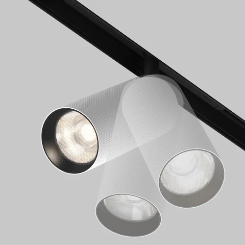 Трековый светильник LED Magnetic track system Exility TR097-2-12W4K-M-BW Maytoni белый для шинопроводов серии Magnetic track system Exility чёрный фото 5