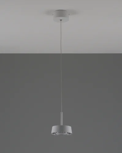 Светильник подвесной LED Luma V10856-PL Moderli белый 1 лампа, основание белое в стиле современный  фото 2