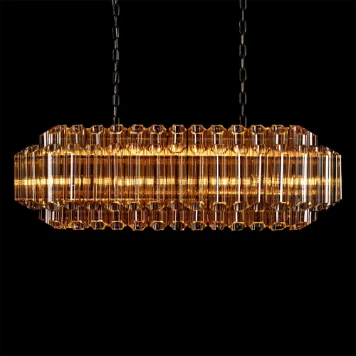 Люстра подвесная Селебрейшн / Celebration 10579/1000R Amber LOFT IT янтарная на 14 ламп, основание бронзовое в стиле современный фото 4