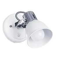 Бра с выключателем LED Jovi A1677AP-1WH Arte Lamp белый 1 лампа, основание белое в стиле современный 