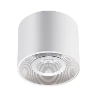 Светильник накладной LED Bind 358791 Novotech белый 1 лампа, основание белое в стиле хай-тек круглый